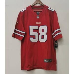 Matt Milano Buffalo Bills Jersey red Nike